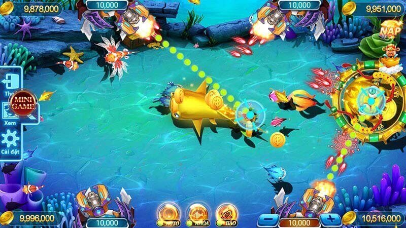 Trò chơi Đại Dương Huyền Bí – Cổng game bắn cá siêu đỉnh năm 2024 là một sự kết hợp hoàn hảo giữa đồ họa đẹp mắt, tính năng hấp dẫn và cơ hội kiếm thưởng.